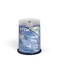 DVD+R TDK 4.7GB 16xSpeed (Cake 100szt)