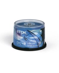 DVD+R TDK 4.7GB 16xSpeed (Cake 50szt)