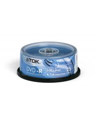 DVD-R TDK 4.7GB 16xSpeed (Cake 25szt)