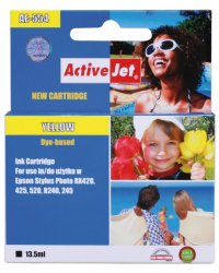 AE-554 Tusz yellow do drukarki Epson R240/R245 (T0554) ActiveJet