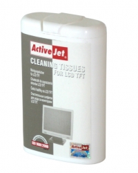Chusteczki do matryc LCD TFT 100szt ActiveJet