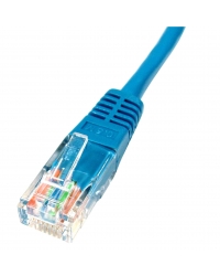 PATCHCABLE CAT.5 5.0m UTP niebieski