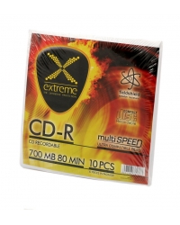 CD-R Extreme 700MB/80MIN 52xSpeed (Koperta 10szt)