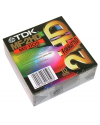 DYSKIETKI TDK 1.44MB Pudeko tekturowe (10szt)