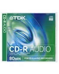 CD-R TDK 700MB/80MIN 52xSpeed AUDIO (Jewel Case 1szt)