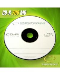 CD-R Esperanza 700MB/80min. 48xSpeed BLACK (SZPINDEL 100szt.)