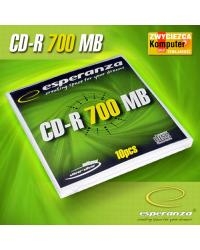 CD-R Esperanza 700MB/80MIN 52xSpeed (Koperta 10szt)