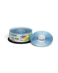 CD-R TDK 700MB/80MIN 52xSpeed (Cake 25szt)
