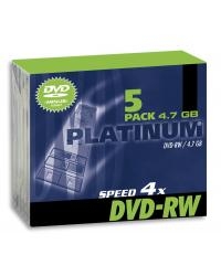 DVD-RW Platinum 4.7GB4xSpeed (Slim 5szt)