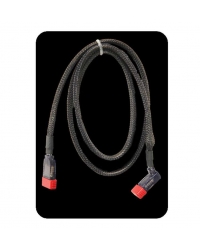 Kabel do dysku/SATA K�towy 50cm UV-CZARNY (RC047) Revoltec