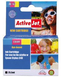 ACJ Tusz do drukarki Epson T067 C48 Col AE-67 ActiveJet