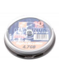 DVD-R Platinum 4.7GB 16xSpeed LIGHTSCRIBE (Cake 10szt)