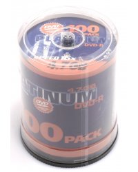 DVD-R PLATINUM 4.7GB 16X CAKE 100SZT