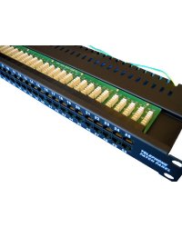 PATCHPANEL 19" 1U Telefoniczny ISDN 50 port�w kat.3