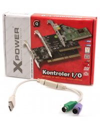 ADAPTER XPOWER USB NA 2 X PS/2