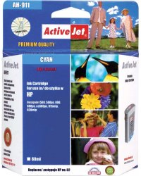 ACJ Tusz HP 4911 cyan ref. no82 AH-911 ActiveJet