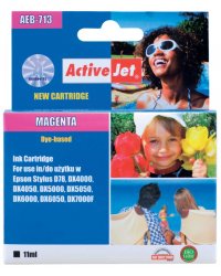 ACJ Tusz magent do drukarki Epson D78/DX4000/DX6000 (T0713) AEB-713 ActiveJet