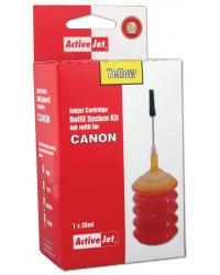 APC-4 Aplikator yellow, system uzupenie do Canon 1x28m ActiveJet