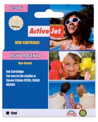ACJ Tusz light magenta do drukarki Epson T0806 R265/R360/RX560 (AE-806) ActiveJet