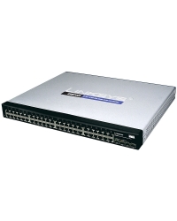 SWITCH Linksys 48x10/100/1000Mbps, 4xSFP Combo 19