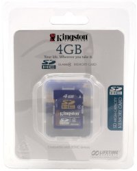  SECURE DIGITAL SDHC SD4/4GB
