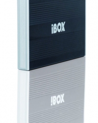 OBUDOWA I-BOX ZEW. 2.5" SLIM ALUM. USB/SATA CZARNA