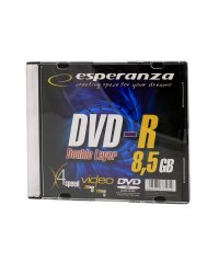DVD-R ESPERANZA 8.5GB 4X DUAL LAYER SLIM 1SZ
