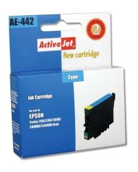 AE-442 Tusz cyan do drukarki Epson C64/C84 (T0442) ActiveJet
