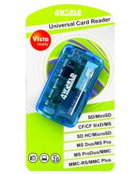 UNIWERSALNY CZYTNIK KART 26w1 USB 2.0 "Vista Ready"