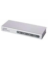 KVM 4/1 CS-74EC PS/2 z kablami ATEN