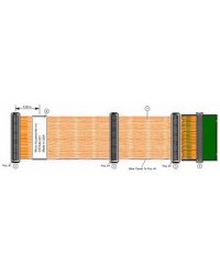 Kabel wewn�trzny. Ultra320 SCSI, 3x 68 pin M, 0,4 m