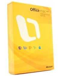 MS Office Mac Home Studt 2008EngDVD(BOX)(GZA-00006)