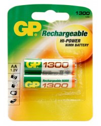 AKUMULATOR GP BATTERY 1300 AA (2SZT)