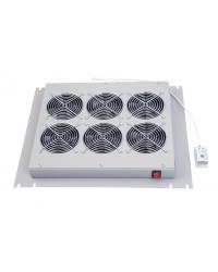 PANEL WENTYLACYJNY SUFIT/POD�OGA 6 wentylator�w 220V/30W TERMOSTAT