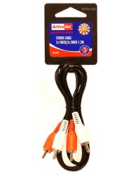  KABEL STEREO 2x CINCH/2x CINCH 1.2M