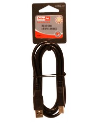  KABEL USB 2.0 A-B M/M 1.8M (CZARNY)
