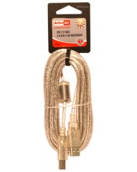  KABEL USB 2.0 A-B M/M 4.5M (PRZEZROCZYSTY)