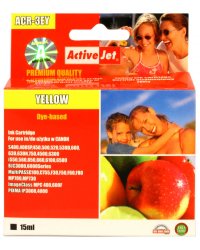 ACR-3eY Tusz yellow do drukarki Canon (zamiennik BCI-3eY) ActiveJet
