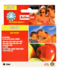ACR-6Y Tusz yellow do drukarki Canon (zamiennik BCI-6Y) ActiveJet