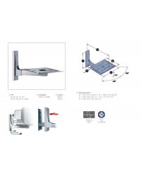  uchwyt CRT 14/19" do 25kg TV-SB