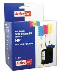 APH-K78 Aplikator 3x25ml do HP kolor ActiveJet
