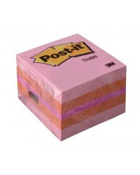 Kostka Post-it akwarela r�owa 76x76, 450k