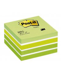 Kostka Post-it akwarela zielona. 76x76, 450k
