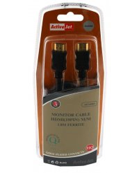 "GOLD" KABEL DO MONITORA HDMI(19PIN) M/M 1.8M FERRYT
