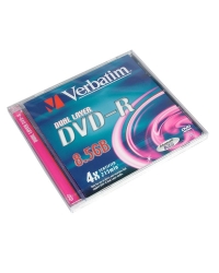 DVD-R Verbatim 8.5GB�4xSpeed DOUBLE LAYER (Jewel Case 1szt)