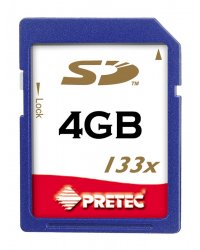  KARTA PAMI�CI SECUREDIGITAL 4GB CHEETAH 133x
