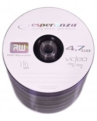 DVD+R Esperanza 4.7GB 16xSpeed (Szpindel 100szt)