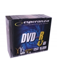 DVD-R Esperanza 4.7GB 16xSpeed (Slim 10szt)