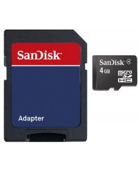  SECURE DIGITAL MICRO SDHC 4GB +ADAP