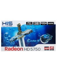  ATI Radeon HD5750 1024MB DDR5/128bit DVI/HDMI/DP PCI-E (700/4600) (iCooler IV)
